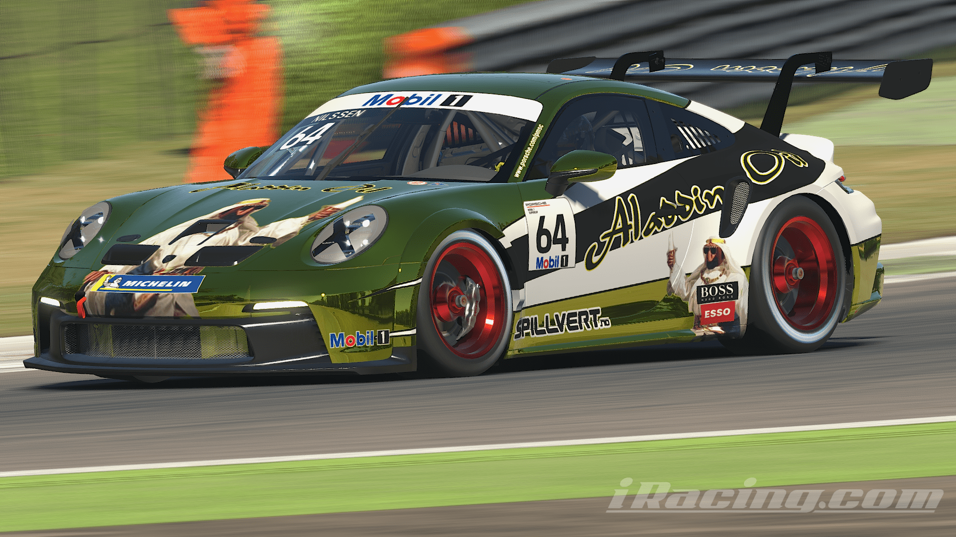Aladdin Oil Porsche